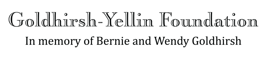 Goldhirsh-Yellin Foundation Logo